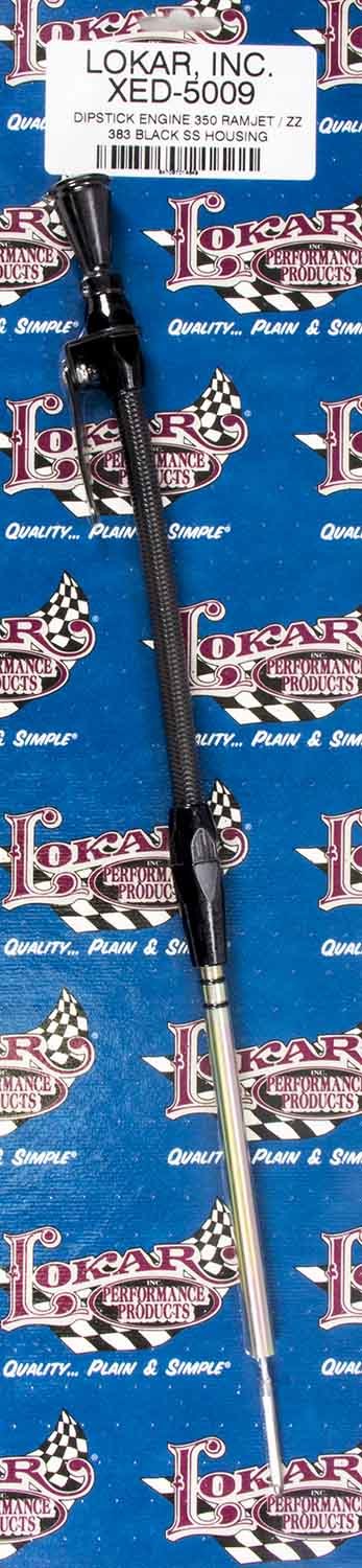 LOKAR  Flexible Engine Dipstick Black GM Ramjet SBC  LOKXED-5009