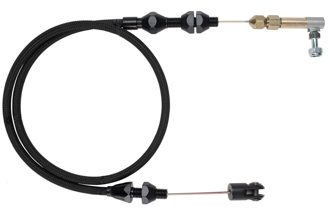 LOKAR  Throttle Cable Black 24in   LOKXTC-1000HT