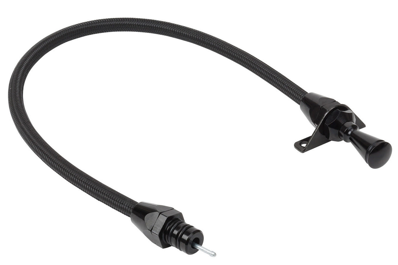 Lokar Black Trans Dipstick GM TH350/400 Firewall Mt MPN LOKXTD-3350400FM TH350