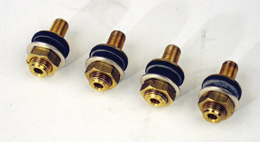 LONGACRE  Brass Valve Stems Low Profile (4pk)   LON52-50265