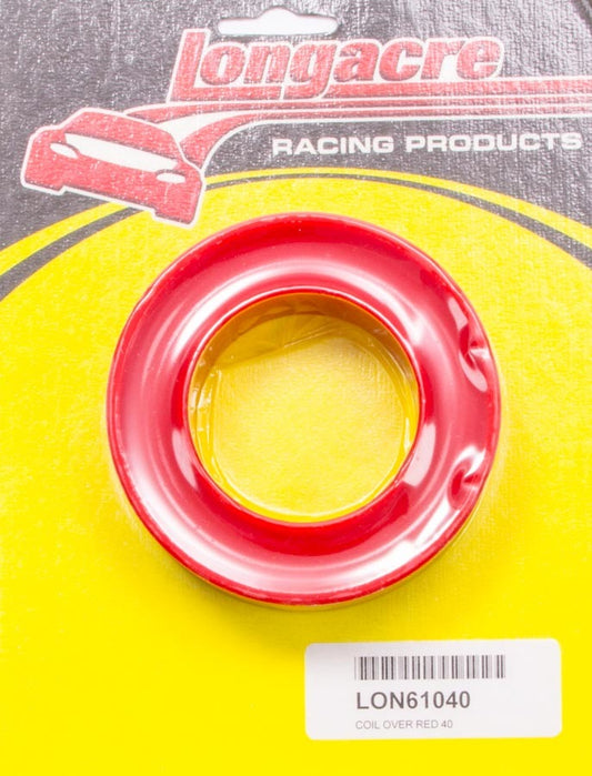 Longacre Coil Over Spring Rubber Red 40 MPN LON52-61040