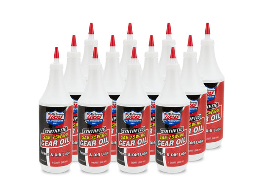 LUCAS OIL  75w90 Trans/Diff Lube Case/12   LUC10047-12