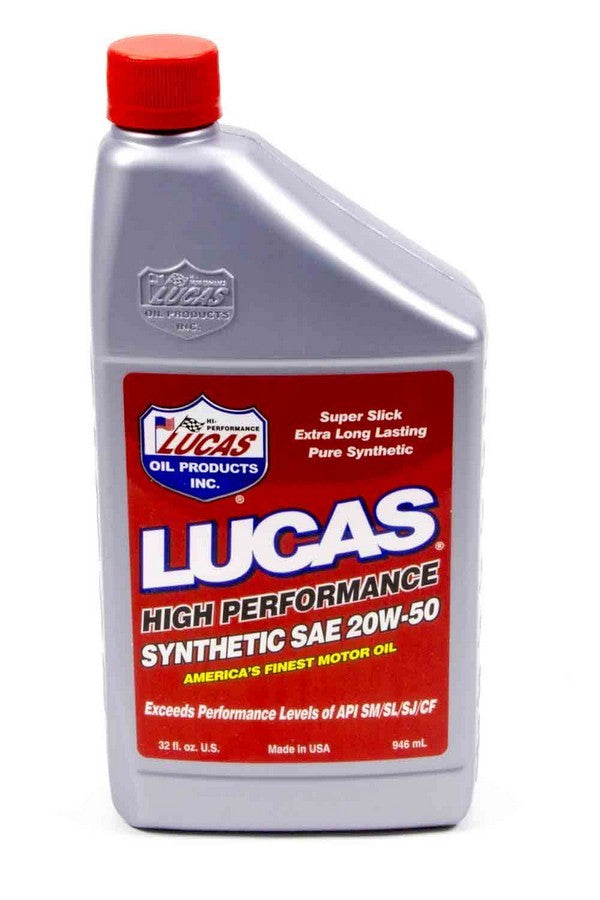 LUCAS OIL  Synthetic 20w50 Oil 1 Qt   LUC10054