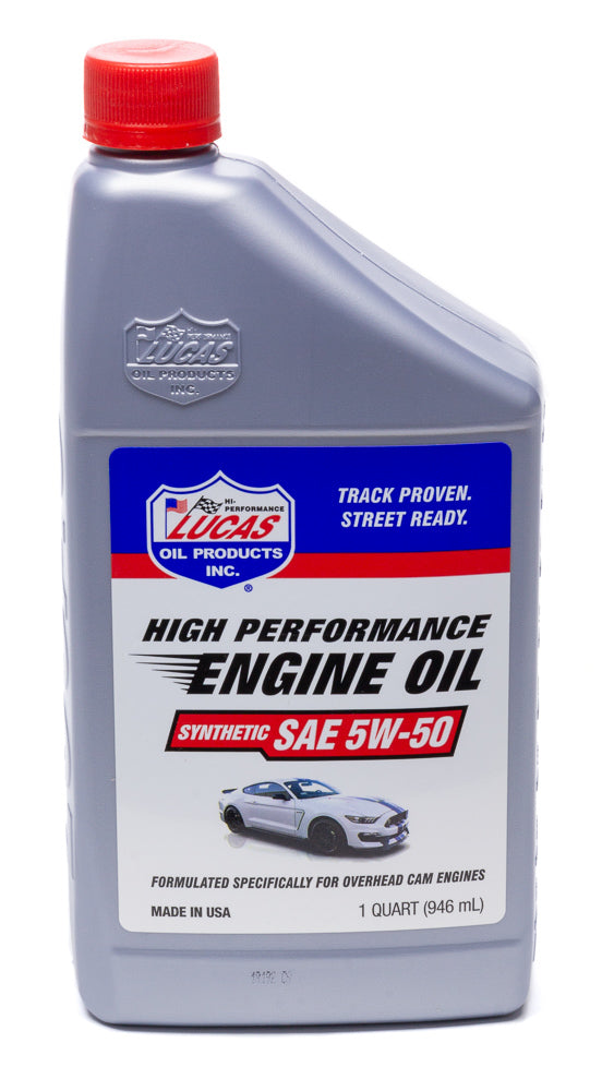 LUCAS OIL  Synthetic SAE 5w50 Oil 1 Quart   LUC10101