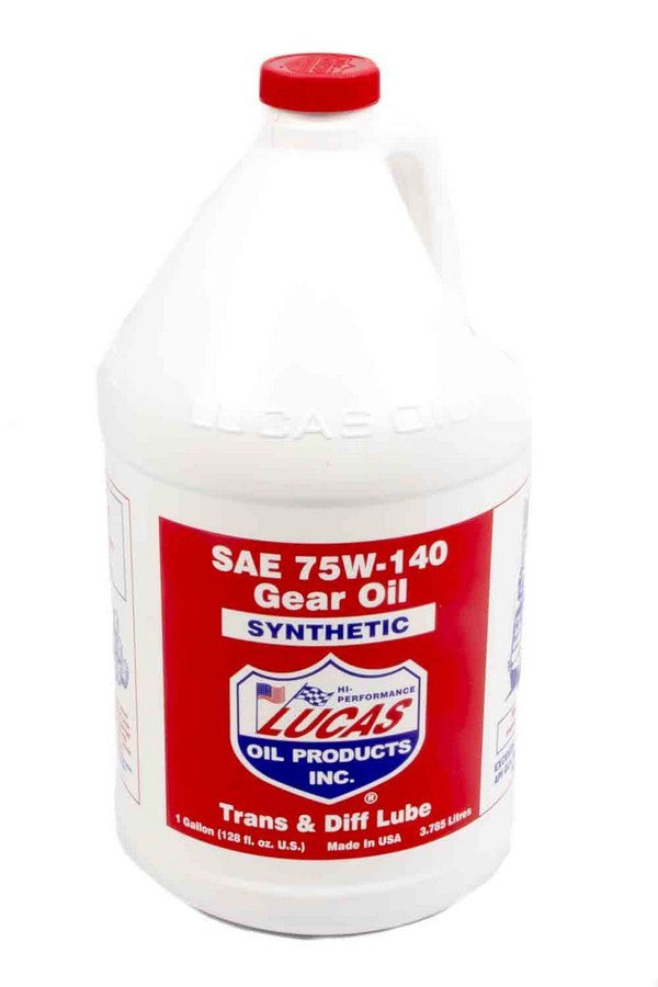 LUCAS OIL  75w140 Synthetic Gear Oil 1 Gal   LUC10122