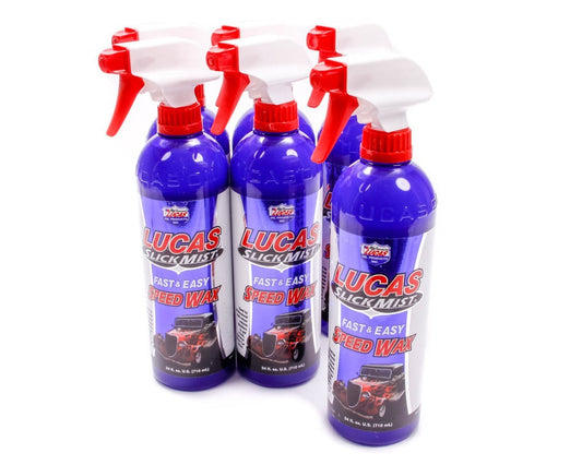 LUCAS OIL  Slick Mist Speed Wax Case 6x24oz   LUC10160-6