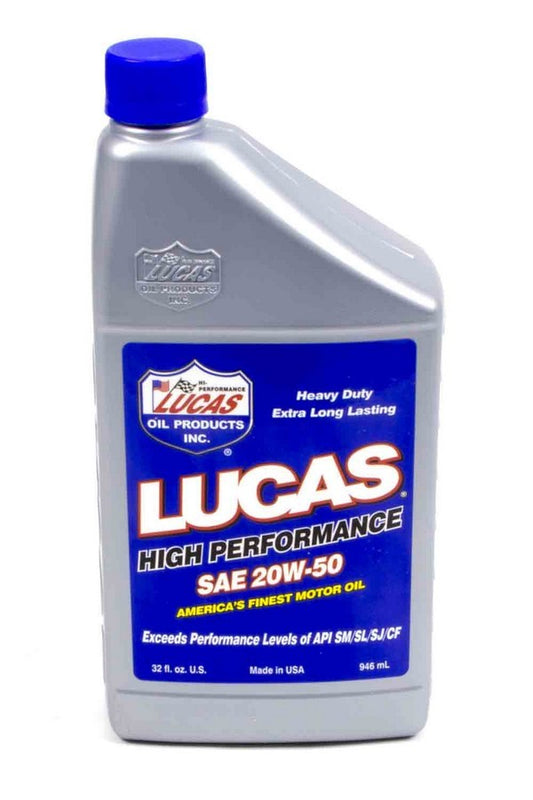 LUCAS OIL  20w50 Plus Motor Oil 1 Qt Petroleum   LUC10252