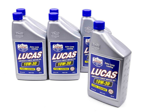 LUCAS OIL  SAE 10w30 Motor Oil 6x1 Quart   LUC10276-6