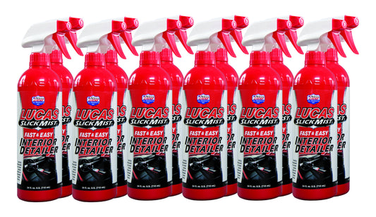 LUCAS OIL  Slick Mist Interior Detailer 6x24oz   LUC10514-6