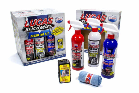 LUCAS OIL  Slick Mist Detailing Kit Case 4 Kits   LUC10558-4