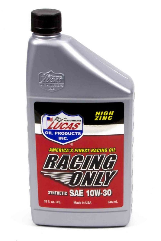 LUCAS OIL  Synthetic Racing Oil 10w30 1 Qt   LUC10610