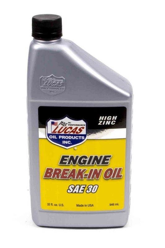 LUCAS OIL  Petroleum Break In Oil 30w 1 Qt   LUC10630