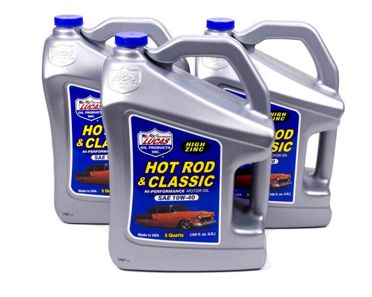 LUCAS OIL  10w40 Petroleum Oil 3x5 Qt Jug   LUC10683-3