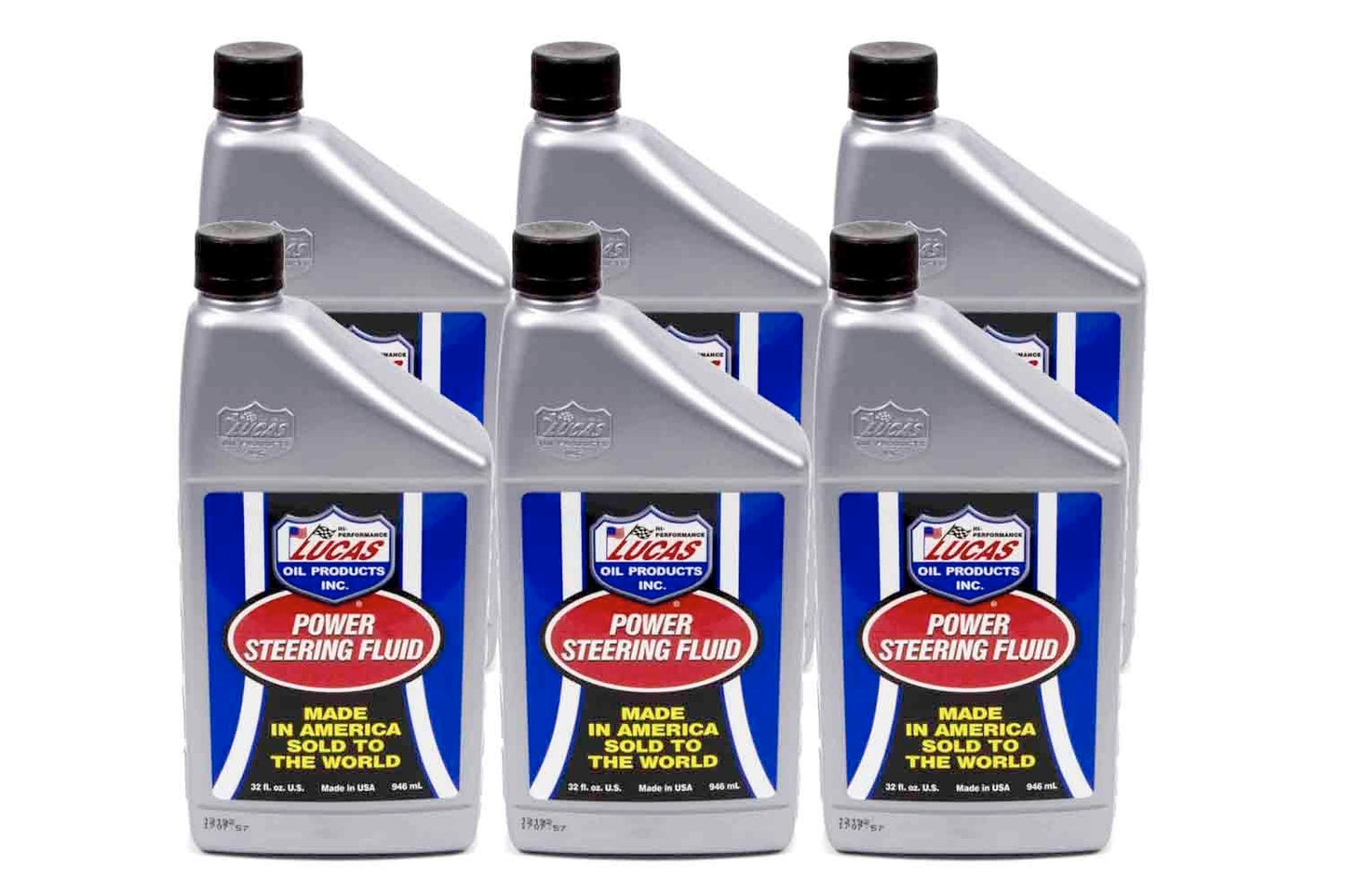 LUCAS OIL  Power Steering Fluid Case 6 x 1 Quart   LUC10824-6