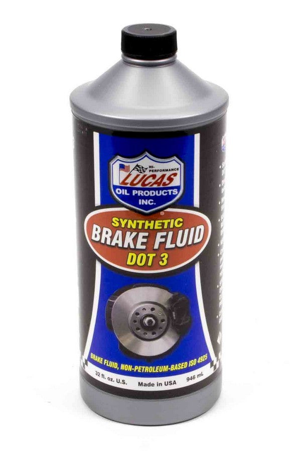 LUCAS OIL  Brake Fluid Dot 3 1 Qt   LUC10826