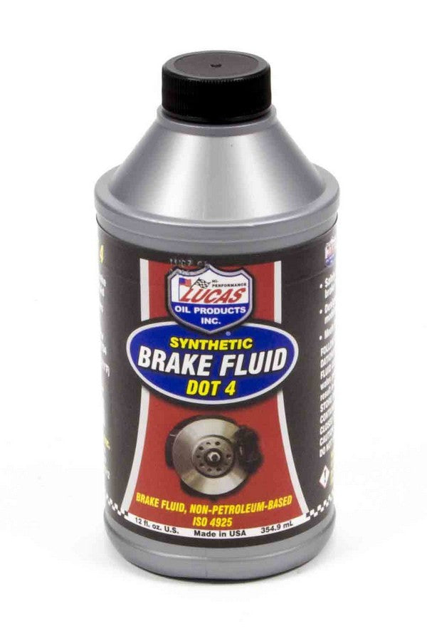 LUCAS OIL  Brake Fluid Dot 4 12oz   LUC10827