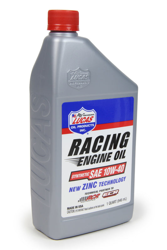 LUCAS OIL  10w40 Synthetic Racing Oil 1 Quart   LUC10942