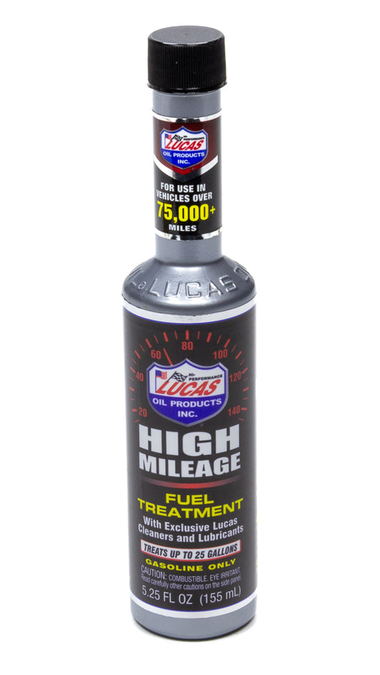 LUCAS OIL  High Mileage Fuel Treat ment 5.25 Oz.  LUC10977