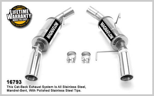 Magnaflow Perf Exhaust  05-09 Mustang 4.6L Axle Back Kit -MAG16793