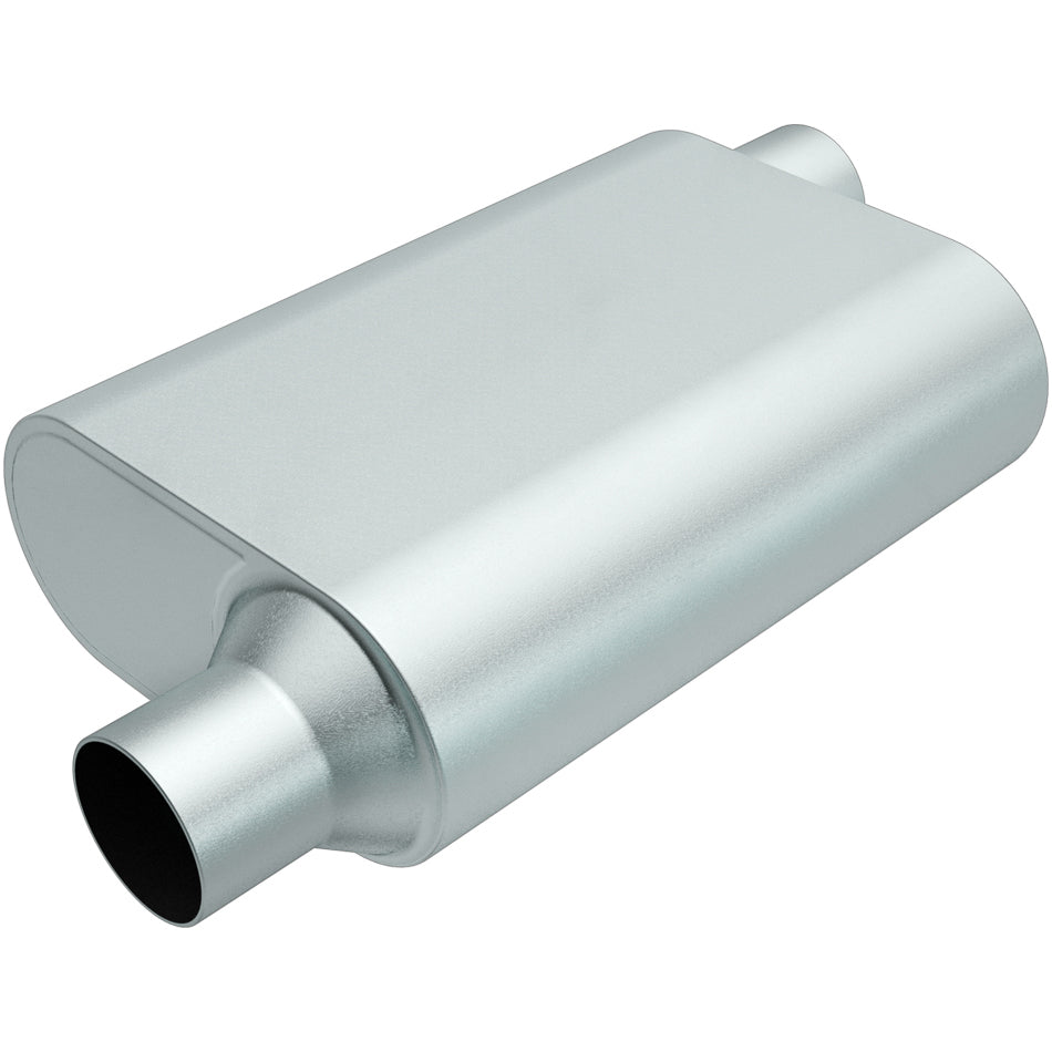 Magnaflow Perf Exhaust Rumble Aluminizd Muffler 3in Offset In/Out MPN MAGR23043 For Universal use
