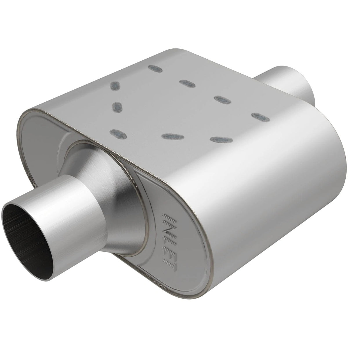 Magnaflow Perf Exhaust Rumble Stainless Muffler 3in Center/Center MPN MAGR37428 For Universal use