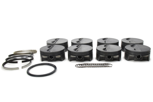 Mahle Pistons SBC Power-Pak Piston & Ring Set 4.125 Bore MPN MAH197779125 For Chevy