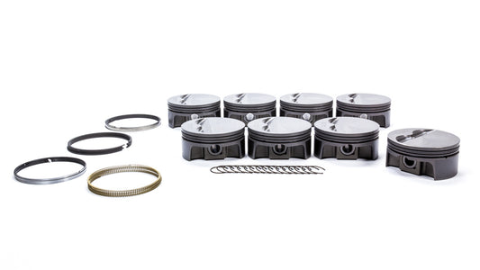 Mahle Pistons SBC PowerPak F/T Piston Set 4.125 Bore MPN MAH930200725 For Chevy