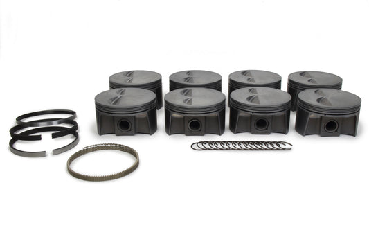 Mahle Pistons SBC PowerPak F/T Piston Set 4.060 Bore MPN MAH930206560 For Chevy