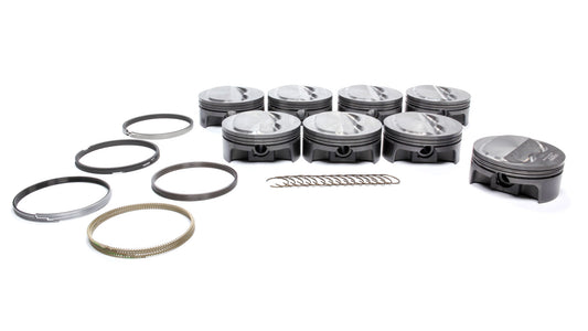Mahle Pistons SBC PowerPak Domed Piston Set 4.155 Bore MPN MAH930208855 For Chevy
