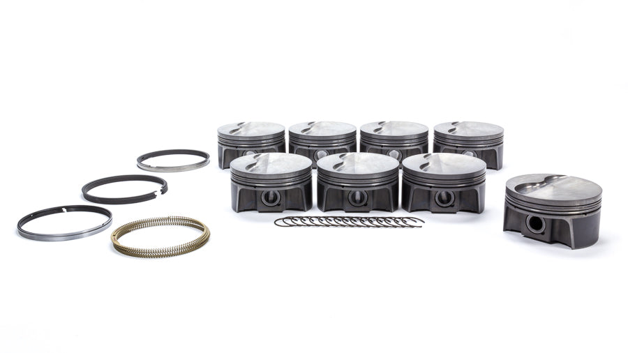 Mahle Pistons LS1 PowerPak F/T Piston Set 3.898 Bore MPN MAH930217698 For GM LS-Series