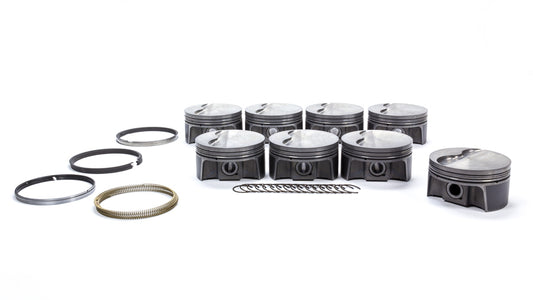 Mahle Pistons LS1 PowerPak F/T Piston Set 3.898 Bore MPN MAH930217698 For GM LS-Series
