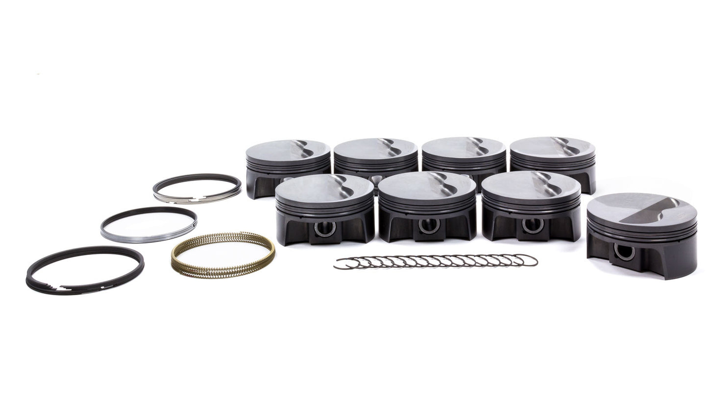Mahle Pistons SBF PowerPak F/T Piston Set 4.125 Bore MPN MAH930244425 For Ford