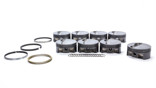 Mahle Pistons SBF PowerPak F/T Piston Set 4.060 Bore -6.5cc MPN MAH930244760 For Ford