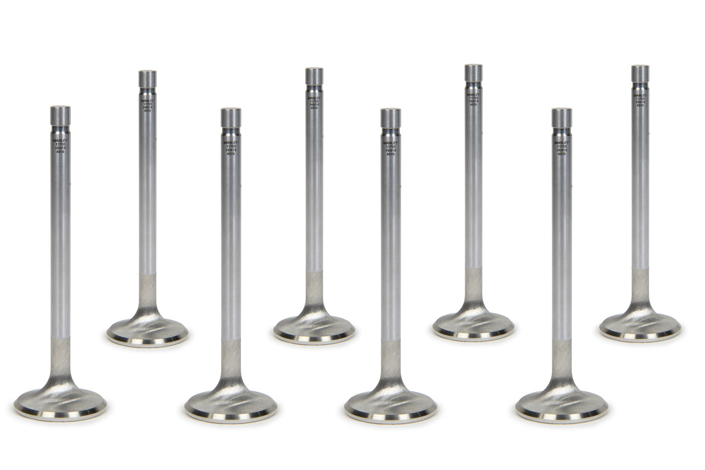 Manley SBC E/D 1.600 Exhaust Valves 11/32 5.165 OAL MPN MAN11705-8 For Chevy