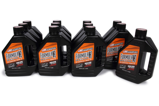 MAXIMA RACING OILS  Formula K2 Injector 2-St roke Oil Case 12x1 Liter  MAX20-22901