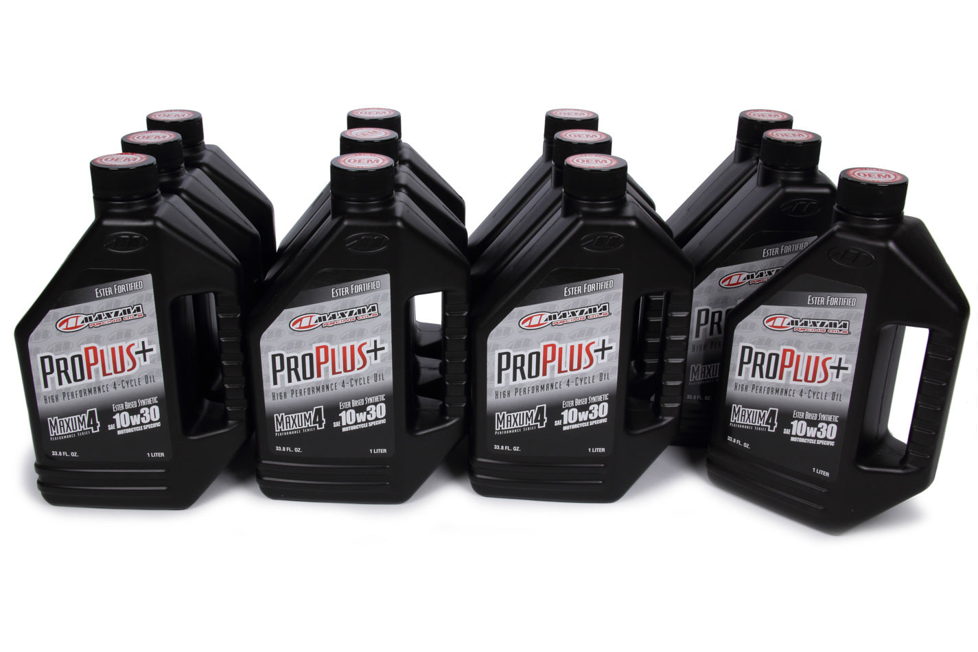 MAXIMA RACING OILS  Pro Plus+ 10w30 Syntheti c Case 12 x 1 Liter  MAX30-01901