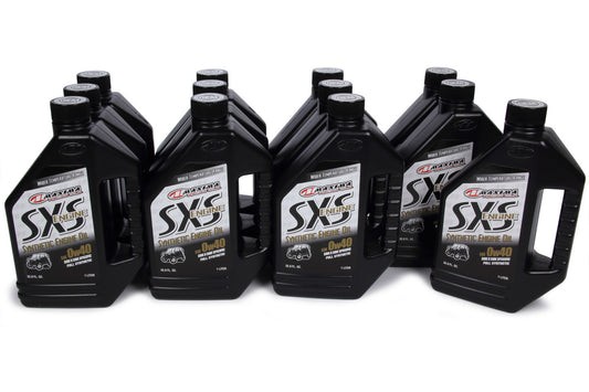 MAXIMA RACING OILS  SXS Engine Full Syntheti c 0w40 Case 12 x 1 Liter  MAX30-12901