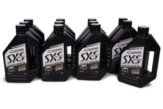 MAXIMA RACING OILS  SXS Engine Full Syntheti c 5w50 Case 12 x 1 Liter  MAX30-18901