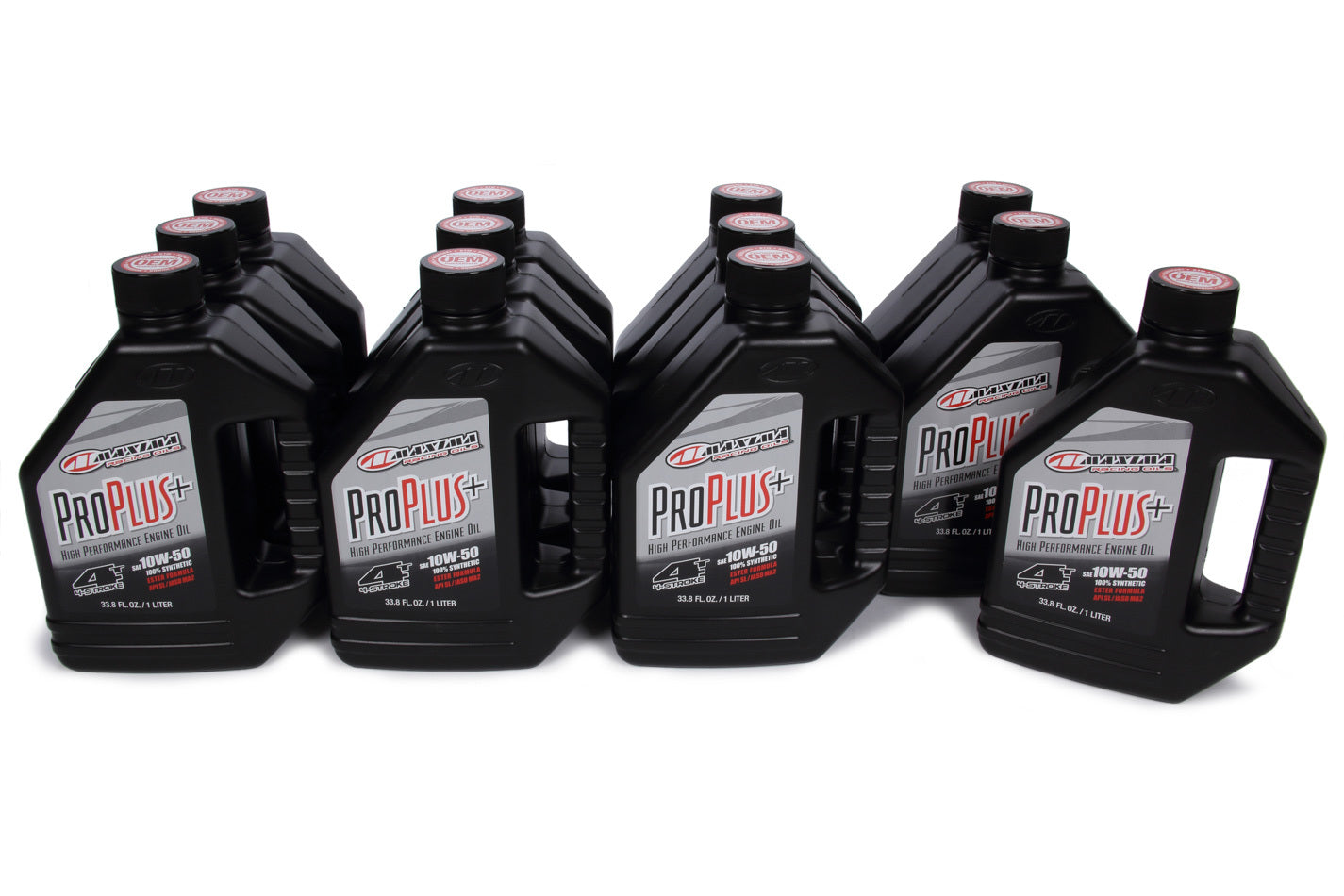 MAXIMA RACING OILS  Pro Plus+ 10w50 Syntheti c Case 12 x 1 Liter  MAX30-19901