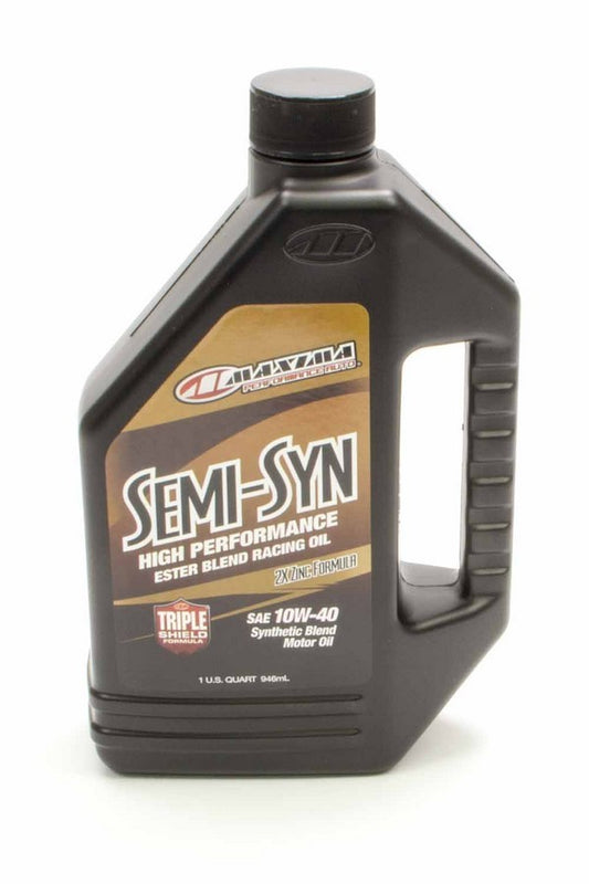 MAXIMA RACING OILS  10w40 Semi-Syn Oil 1 Quart   MAX39-34901BS