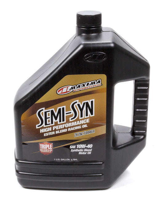 MAXIMA RACING OILS  10w40 Semi-Syn Oil 1 Gallon   MAX39-349128BS