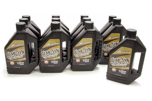 MAXIMA RACING OILS  20w50 Semi-Syn Oil Case 12x1 Quart   MAX39-35901B