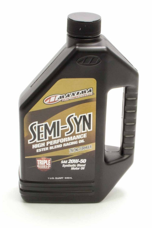 MAXIMA RACING OILS  20w50 Semi-Syn Oil 1 Quart   MAX39-35901BS