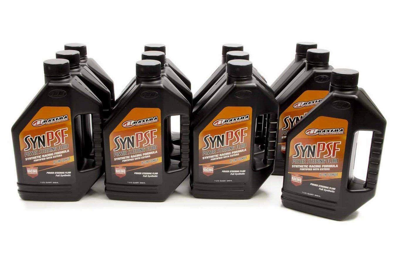 MAXIMA RACING OILS  Power Steering Fluid Synthetic Case 12x32oz   MAX89-01901