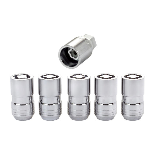 MCGARD  Wheel Locks 5Pcs. 18- Jeep JL 14mm x1.5 Chrome  MCG24515