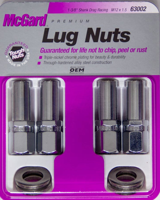 MCGARD  LUG NUT 12MM X 1.50 RACE X-LONG SHANK   MCG63002