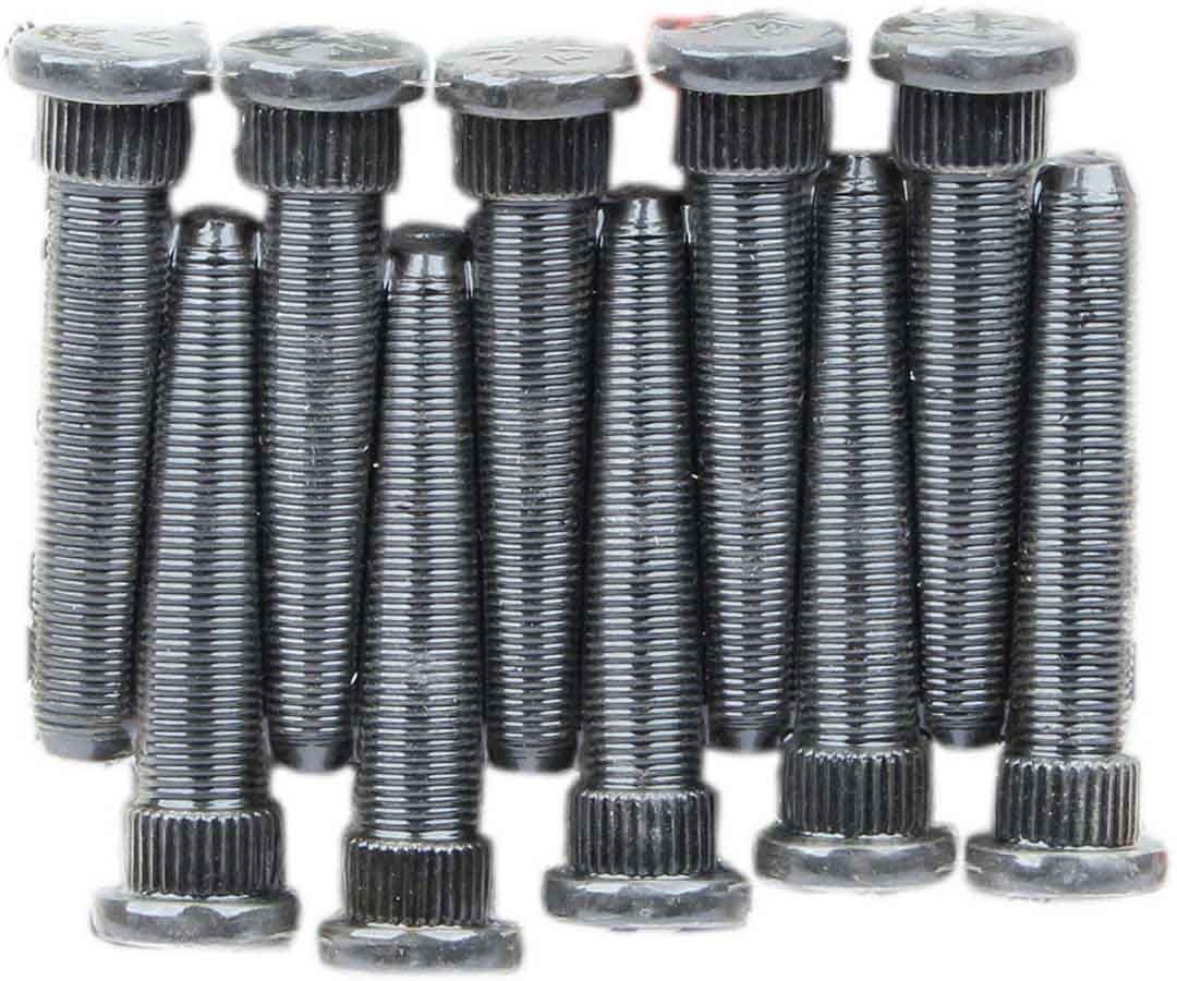 MOSER ENGINEERING  Wheel Stud Kit (10) 1/2-20 x 3 w/.625 Knurl   MEI8010
