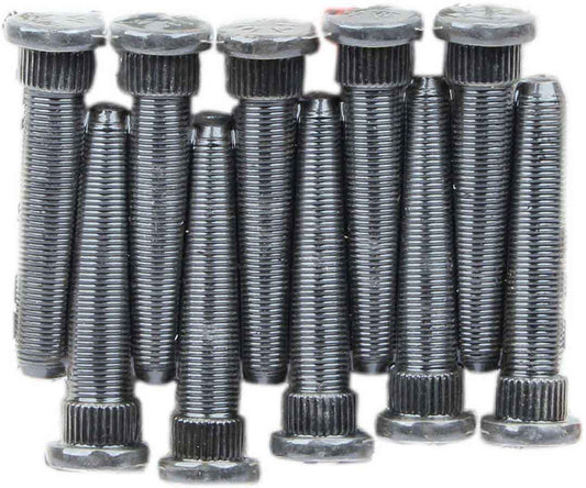MOSER ENGINEERING  Wheel Stud Kit (10) 1/2-20 x 3 w/.625 Knurl   MEI8010