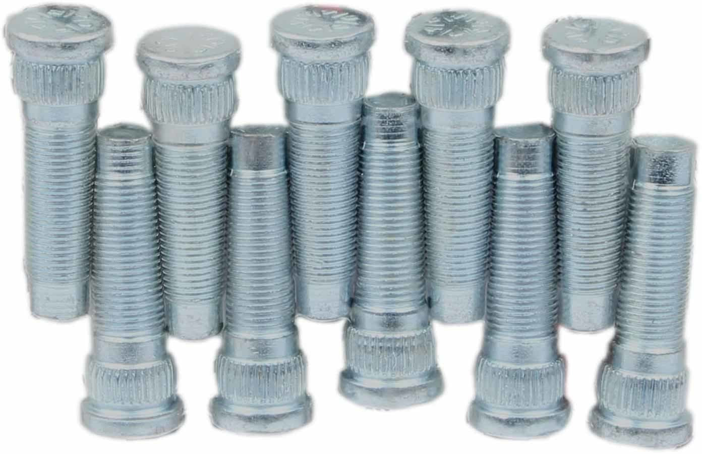 MOSER ENGINEERING  1/2in-20 x 1-3/4in Wheel Studs 10pk .615in Knurl   MEI8368