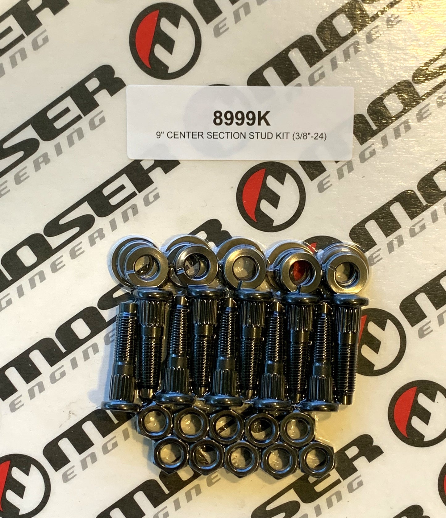 Moser Engineering 3/8-24 Ford 9in Center Section Stud Kit MPN MEI8999K For Ford